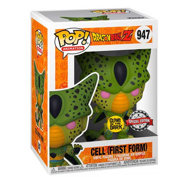 POP! Animation: Cell First Form (Dragon Ball) Special Edition (Glows in The Dark)