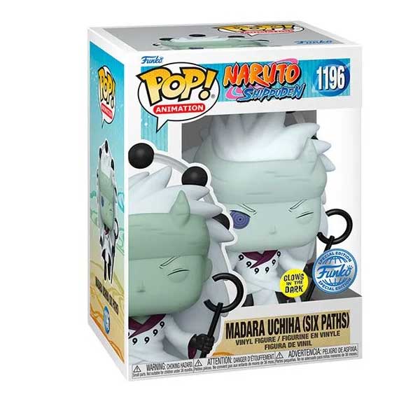 POP! Animation: Madara Uchiha (Sage of Six Paths) (Naruto Shippuden) Glows in The Dark