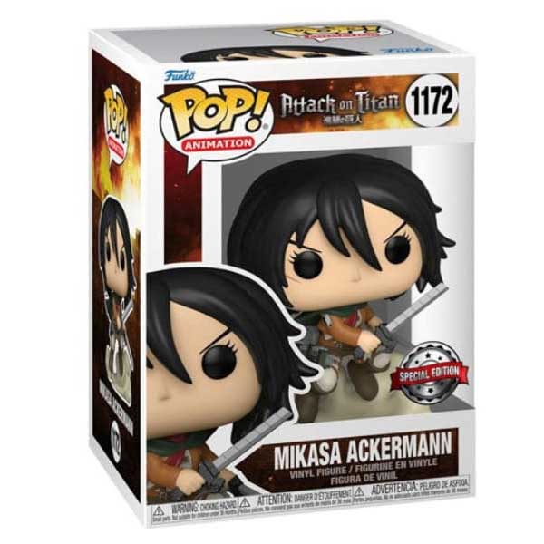 POP! Animation: Mikasa Ackermann (Attack on Titan) Special Edition