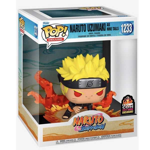 POP! Animation: Naruto Uzumaki As Nine Tails (Naruto Shippuden) L.A. Comic Con 2022 Show Exclusive