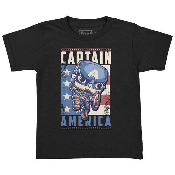 POP! Tees: Captain America (Marvel) Special Edition L