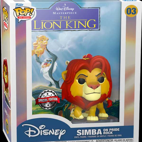 POP! VHS Cover: The Lion King (Disney) Special Edition POP! VHS Cover: The Lion King (Disney) Special Edition