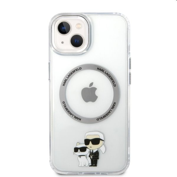Zadný kryt Karl Lagerfeld MagSafe IML Karl and Choupette NFT pre Apple iPhone 14 Plus, transparentná Zadný kryt Karl Lagerfeld MagSafe IML Karl and Choupette NFT pre Apple iPhone 14 Plus, transparentná