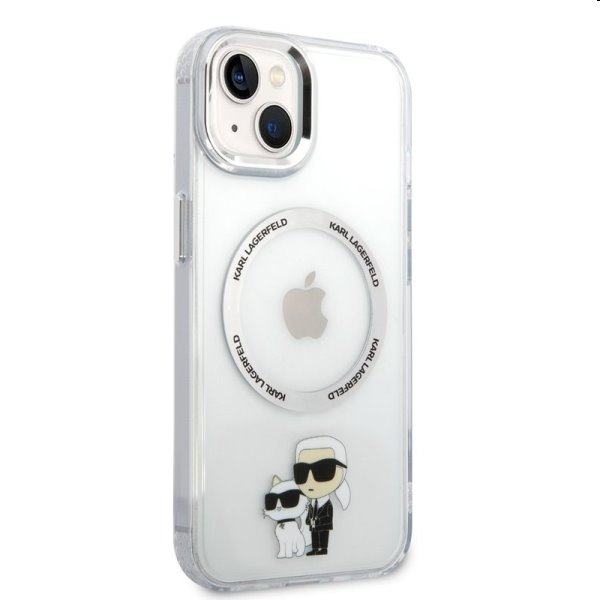 Zadný kryt Karl Lagerfeld MagSafe IML Karl and Choupette NFT pre Apple iPhone 14 Plus, transparentná Zadný kryt Karl Lagerfeld MagSafe IML Karl and Choupette NFT pre Apple iPhone 14 Plus, transparentná