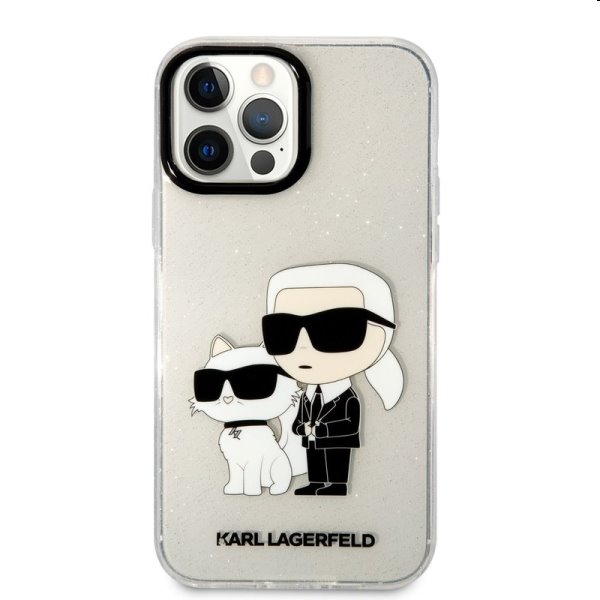 Zadný kryt Karl Lagerfeld MagSafe IML pre Apple iPhone 13 Pro Max, transparentná