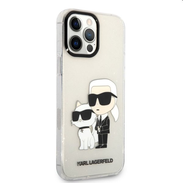 Zadný kryt Karl Lagerfeld MagSafe IML pre Apple iPhone 13 Pro Max, transparentná