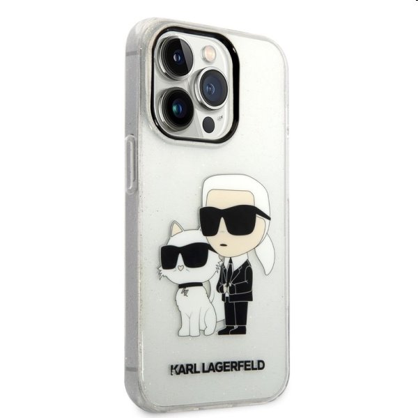 Zadný kryt Karl Lagerfeld MagSafe IML pre Apple iPhone 14 Pro Max, transparentná