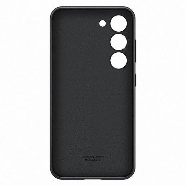Zadný kryt Leather Cover pre Samsung S23, čierna Zadný kryt Leather Cover pre Samsung S23, čierna