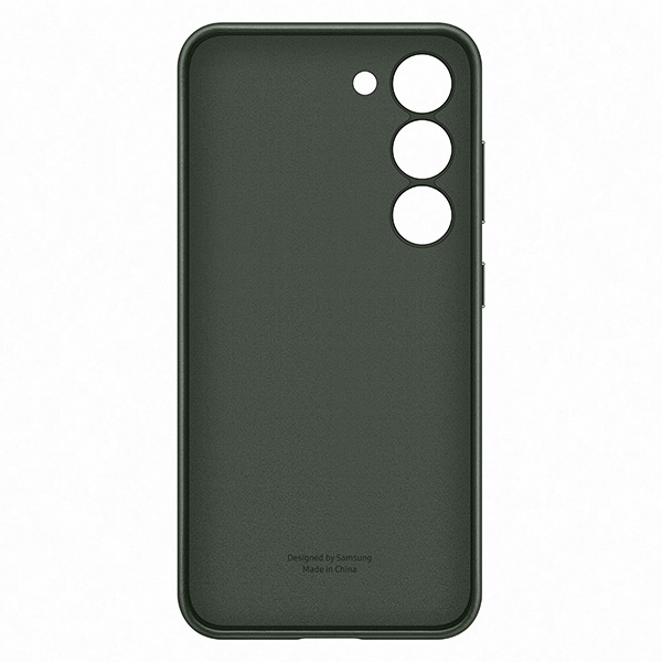 Zadný kryt Leather Cover pre Samsung S23, zelená Zadný kryt Leather Cover pre Samsung S23, zelená