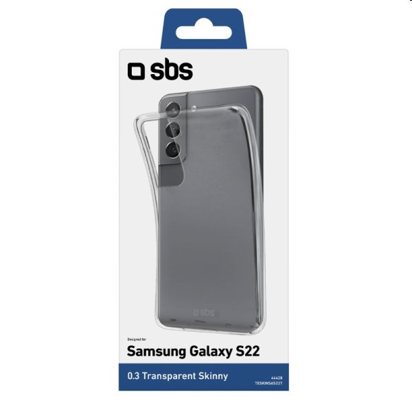 SBS puzdro Skinny pre Samsung Galaxy S22, transparent