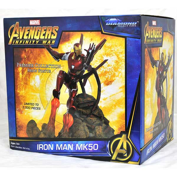 Soška Marvel Collection Avengers: Infinity War Iron Man Mk50