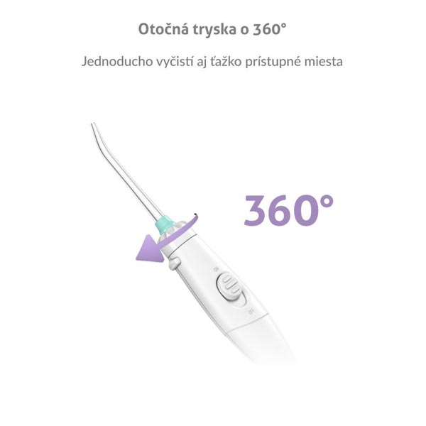 Truelife Elektrická ústna sprcha so stanicou S600 Truelife Elektrická ústna sprcha so stanicou S600