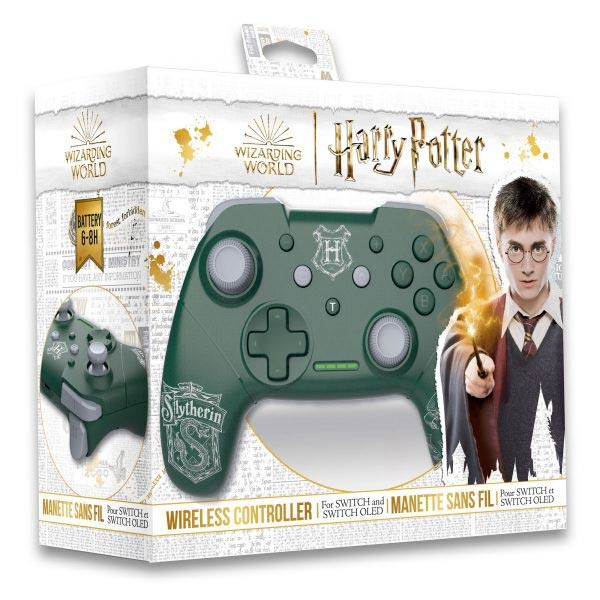 Wireless Controller Harry Potter Slytherin pre Nintendo Switch, zelený