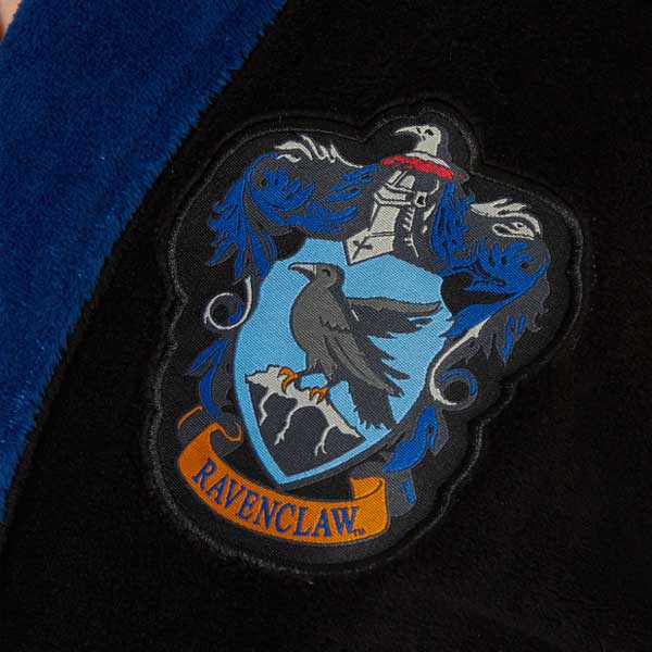 Župan Bathrobe Ravenclaw Fleece Black Blue (Harry Potter)