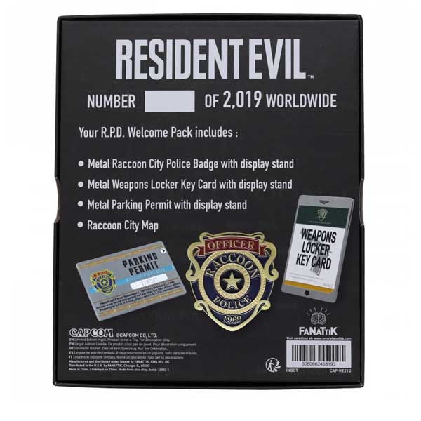 2 R.P.D Welcome Pack (Resident Evil)