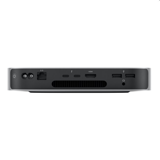 Apple Mac mini M2 8-core CPU 10-core GPU 8GB 512GB, strieborná Apple Mac mini M2 8-core CPU 10-core GPU 8GB 512GB, strieborná