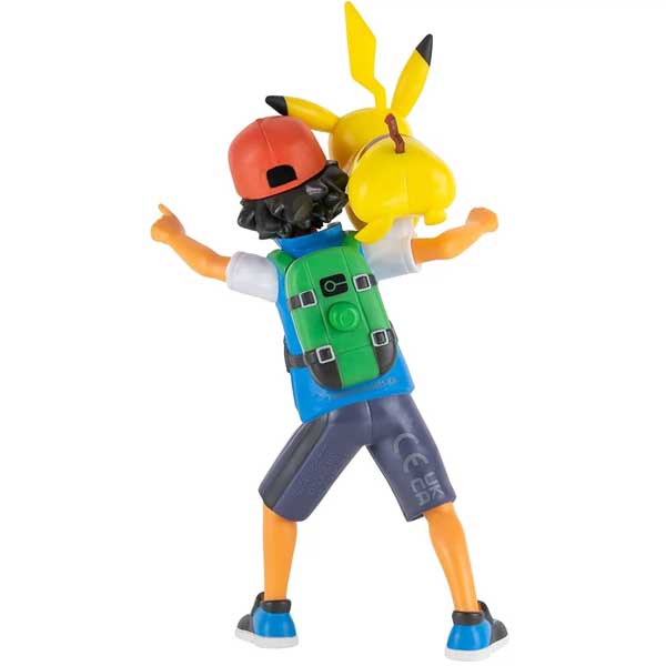 Figúrka Battle Feature Ash & Pikachu (Pokemon)