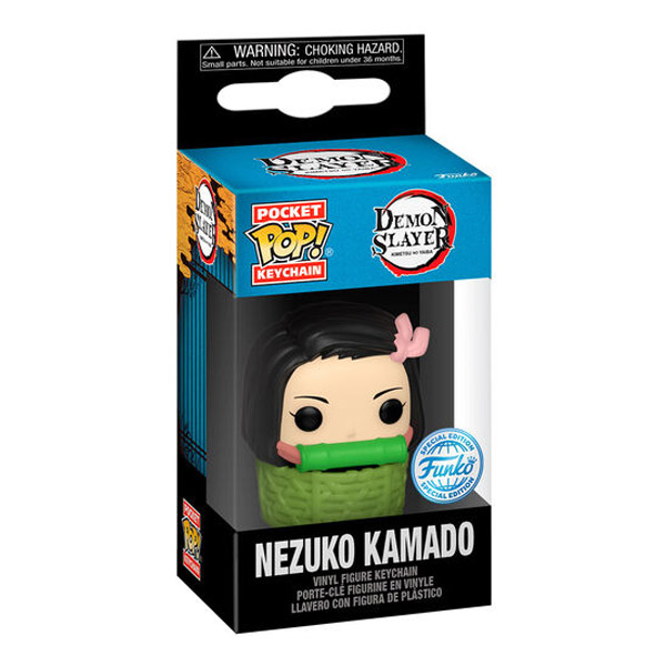 Funko POP! Kľúčenka Nezuko Kamado (Demon Slayer)