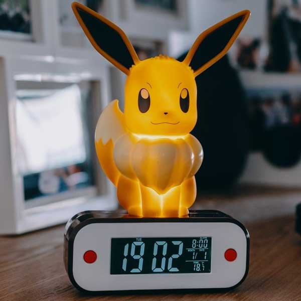 Eevee Lamp Alarm Clock (Pokemon) PlayGoSmart