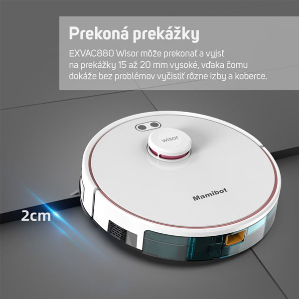 Mamibot EXVAC880 Wisor robotický vysávač Mamibot EXVAC880 Wisor robotický vysávač