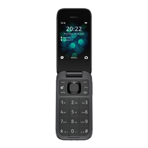 Nokia 2660 Flip Dual SIM, čierna