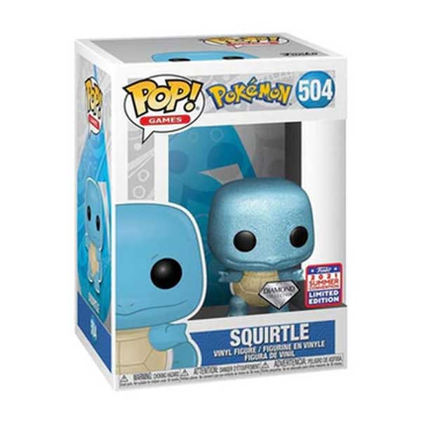 POP! Games: Squirtle (Pokémon) 2021 Summer Convention Limited (Diamond Collection)