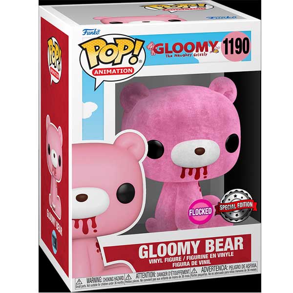 POP! Gloomy Bear (Gloomy the Naughty Grizzly) Special Edition Flocked