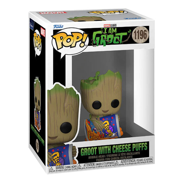 POP! Groot With Cheese Puffs I Am Groot (Marvel)