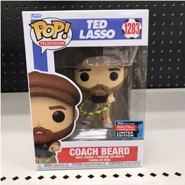 POP! TV: Coach Beard (Ted Lasso) 2022 Fall Convention Limited Edition POP! TV: Coach Beard (Ted Lasso) 2022 Fall Convention Limited Edition