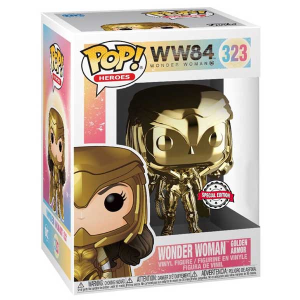 POP! WW 84: Wonder Woman Golden Armor (DC) Special Editon POP! WW 84: Wonder Woman Golden Armor (DC) Special Editon
