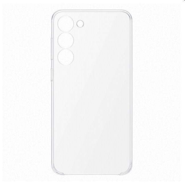 Zadný kryt Clear Cover pre Samsung Galaxy S23 Plus, transparentná