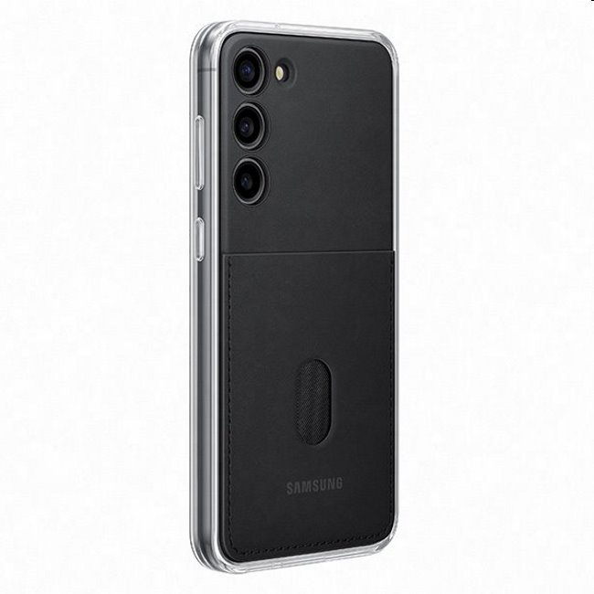 Zadný kryt Frame Cover pre Samsung Galaxy S23, čierna