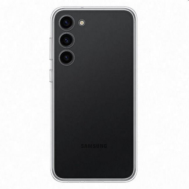 Zadný kryt Frame Cover pre Samsung Galaxy S23, čierna
