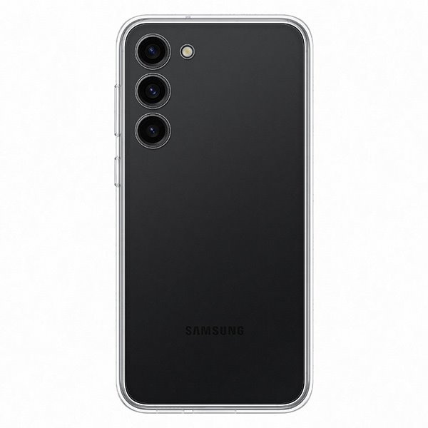 Zadný kryt Frame Cover pre Samsung Galaxy S23 Plus, čierna