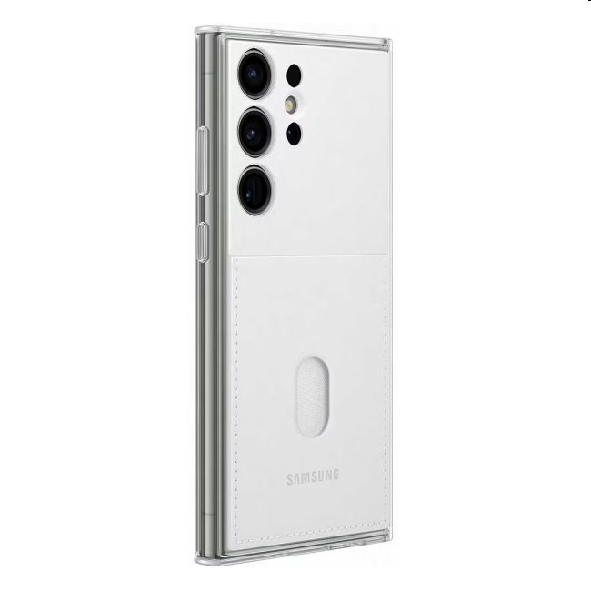 Zadný kryt Frame Cover pre Samsung Galaxy S23 Ultra, biela