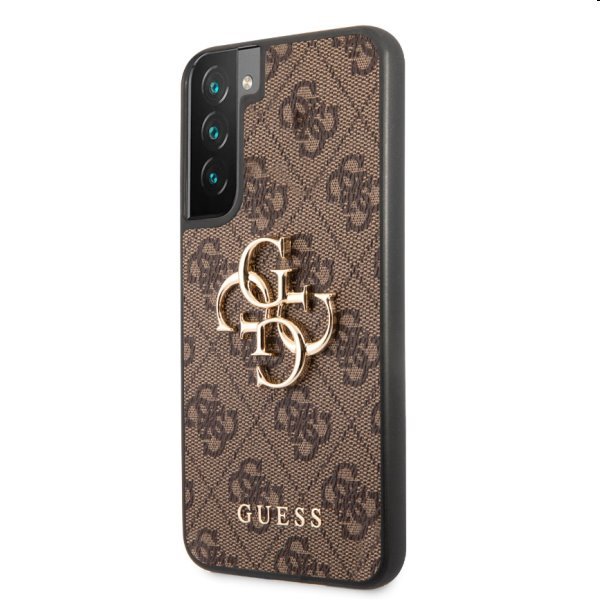 Zadný kryt Guess PU 4G Metal Logo pre Samsung Galaxy S23, hnedá Zadný kryt Guess PU 4G Metal Logo pre Samsung Galaxy S23, hnedá