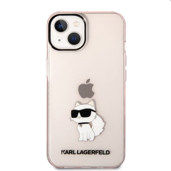 Zadný kryt Karl Lagerfeld IML Choupette NFT pre Apple iPhone 14 Plus, ružová