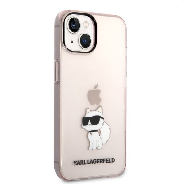 Zadný kryt Karl Lagerfeld IML Choupette NFT pre Apple iPhone 14 Plus, ružová