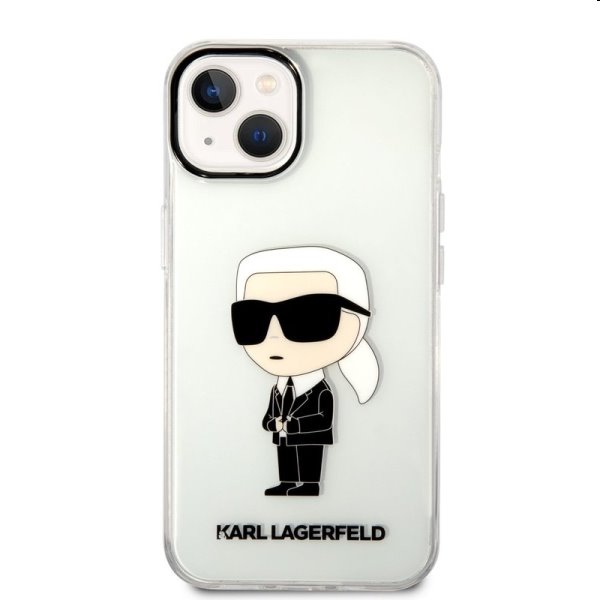 Zadný kryt Karl Lagerfeld IML Ikonik NFT pre Apple iPhone 14 Plus, transparentná Zadný kryt Karl Lagerfeld IML Ikonik NFT pre Apple iPhone 14 Plus, transparentná