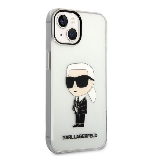 Zadný kryt Karl Lagerfeld IML Ikonik NFT pre Apple iPhone 14 Plus, transparentná Zadný kryt Karl Lagerfeld IML Ikonik NFT pre Apple iPhone 14 Plus, transparentná