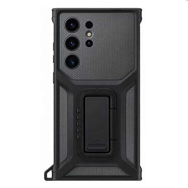 Zadný kryt Rugged Gadget pre Samsung Galaxy S23 Ultra, titan (s odnímateľným úchytom) Zadný kryt Rugged Gadget pre Samsung Galaxy S23 Ultra, titan (s odnímateľným úchytom)