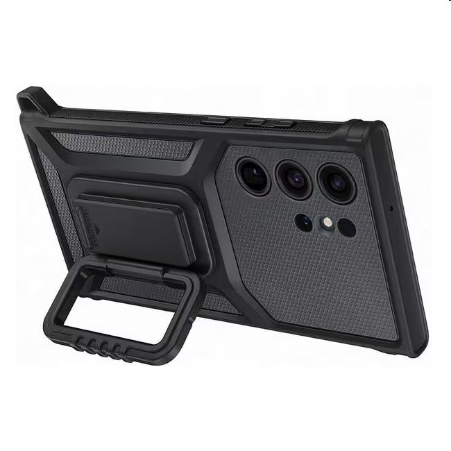 Zadný kryt Rugged Gadget pre Samsung Galaxy S23 Ultra, titan (s odnímateľným úchytom) Zadný kryt Rugged Gadget pre Samsung Galaxy S23 Ultra, titan (s odnímateľným úchytom)