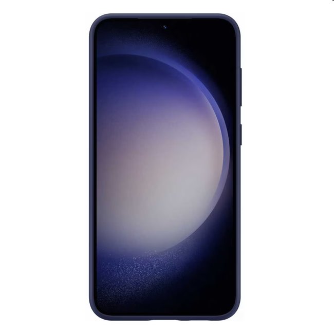 Zadný kryt Silicone Cover pre Samsung Galaxy S23 Plus, tmavo modrá