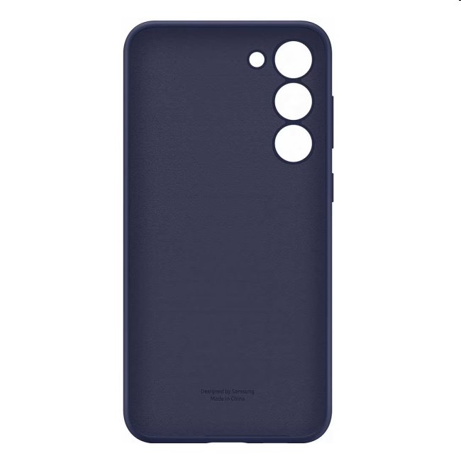 Zadný kryt Silicone Cover pre Samsung Galaxy S23 Plus, tmavo modrá