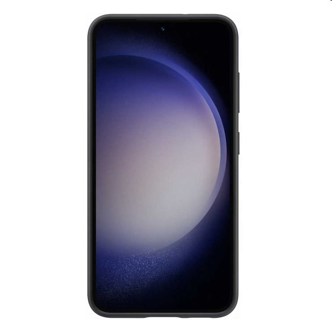 Zadný kryt Silicone Grip Cover pre Samsung Galaxy S23, čierna