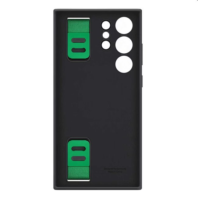 Zadný kryt Silicone Grip Cover pre Samsung Galaxy S23 Ultra, čierna Zadný kryt Silicone Grip Cover pre Samsung Galaxy S23 Ultra, čierna