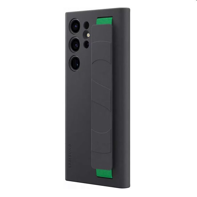Zadný kryt Silicone Grip Cover pre Samsung Galaxy S23 Ultra, čierna Zadný kryt Silicone Grip Cover pre Samsung Galaxy S23 Ultra, čierna