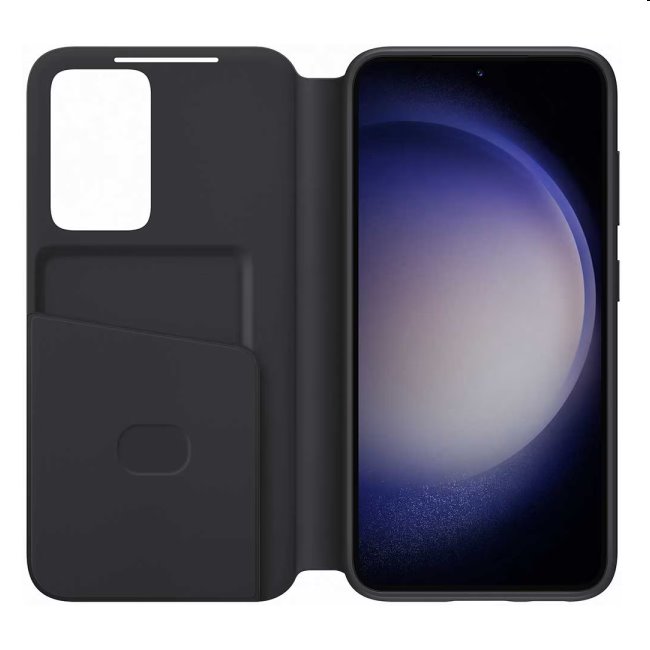 Puzdro Smart View Wallet pre Samsung Galaxy S23, black Puzdro Smart View Wallet pre Samsung Galaxy S23, black