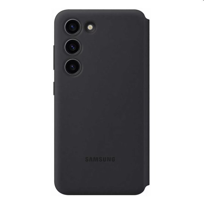 Puzdro Smart View Wallet pre Samsung Galaxy S23, black Puzdro Smart View Wallet pre Samsung Galaxy S23, black