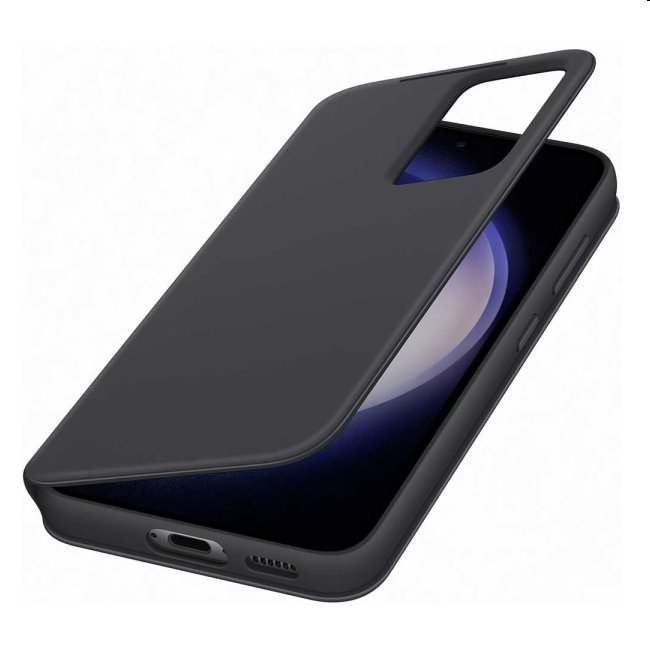 Puzdro Smart View Wallet pre Samsung Galaxy S23, black Puzdro Smart View Wallet pre Samsung Galaxy S23, black